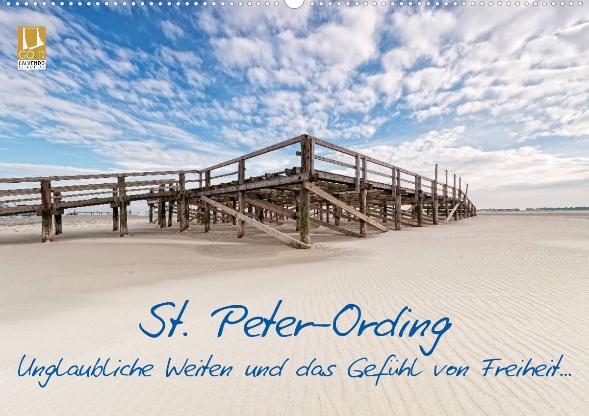 St. Peter-Ording (Premium, hochwertiger DIN A2 Wandkalender 2022, Kunstdruck in Hochglanz)