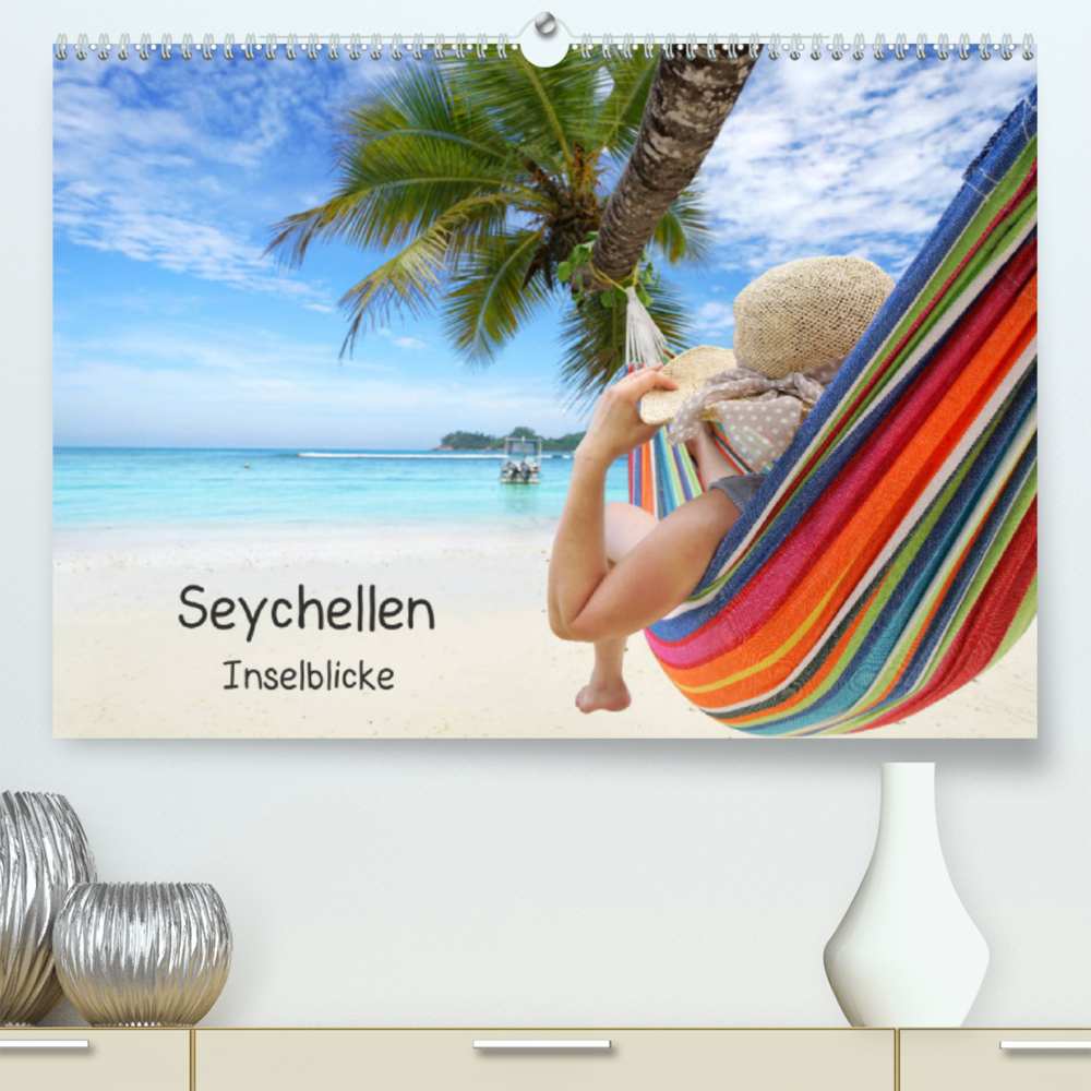 Seychellen Inselblicke (Premium, hochwertiger DIN A2 Wandkalender 2022, Kunstdruck in Hochglanz)