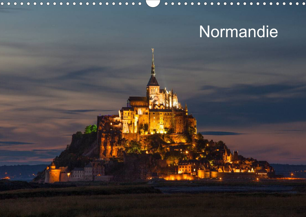 Normandie (Wandkalender 2022 DIN A3 quer)