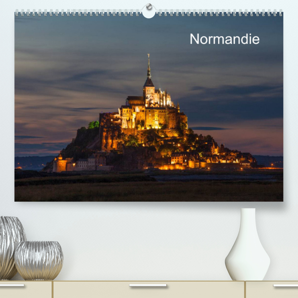 Normandie (Premium, hochwertiger DIN A2 Wandkalender 2022, Kunstdruck in Hochglanz)