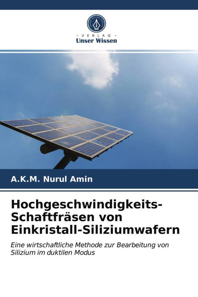 Hochgeschwindigkeits-Schaftfräsen von Einkristall-Siliziumwafern
