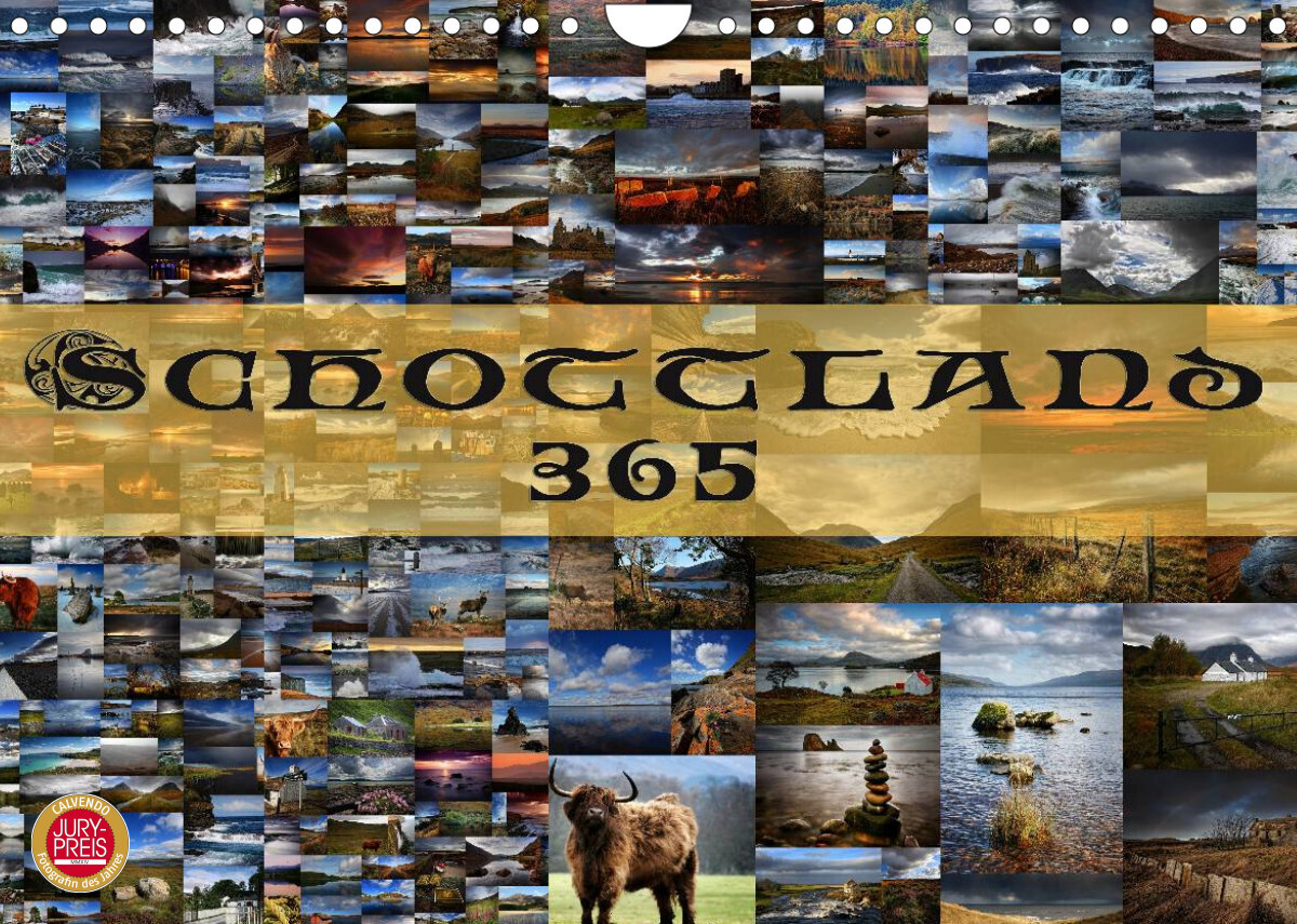 Schottland 365 (Wandkalender 2022 DIN A4 quer)