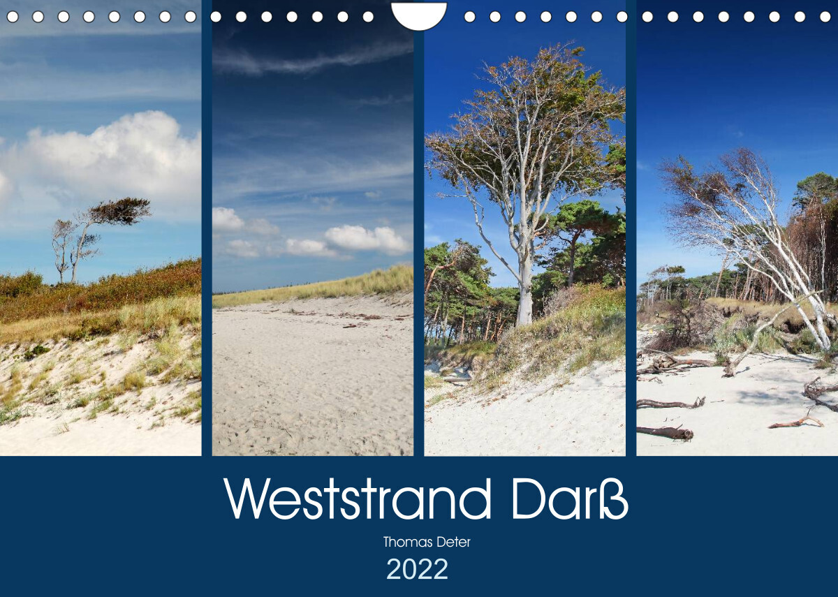 Weststrand Darß (Wandkalender 2022 DIN A4 quer)