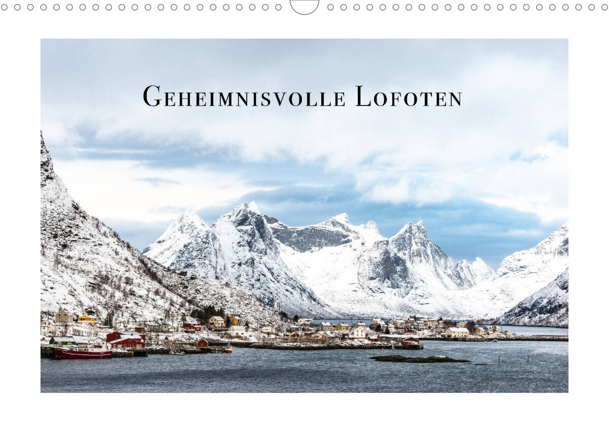 Geheimnisvolle Lofoten (Wandkalender 2022 DIN A3 quer)