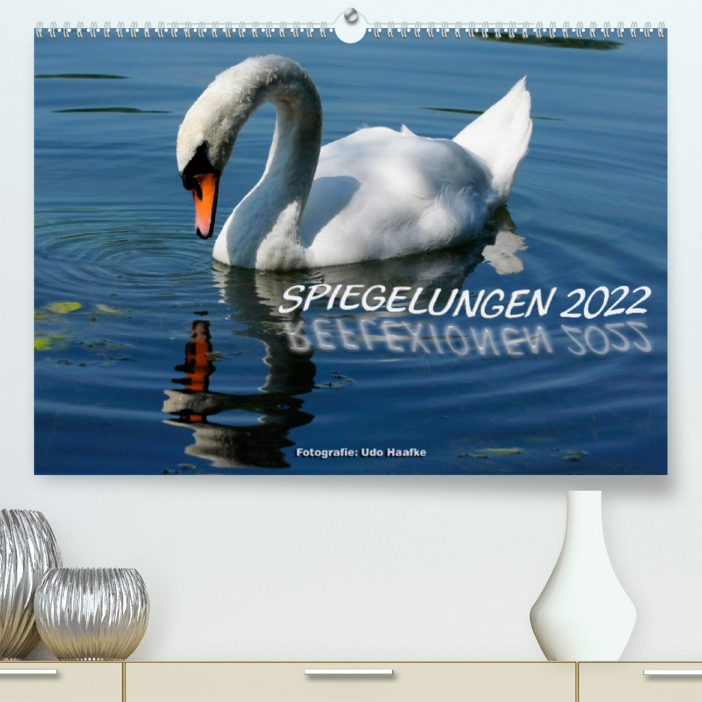 Spiegelungen / Reflexionen 2022 (Premium, hochwertiger DIN A2 Wandkalender 2022, Kunstdruck in Hochglanz)