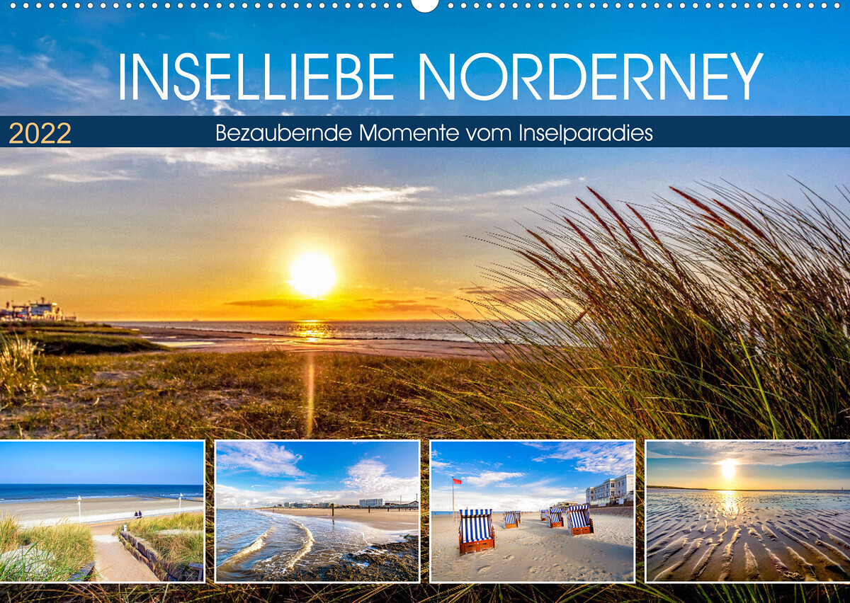 INSELLIEBE NORDERNEY (Wandkalender 2022 DIN A2 quer)