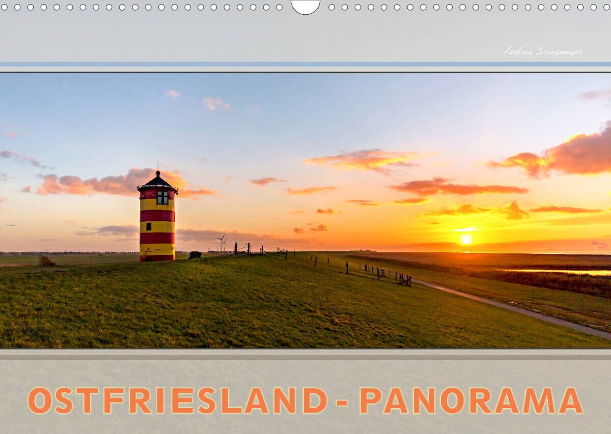 Ostfriesland-Panorama (Wandkalender 2022 DIN A3 quer)