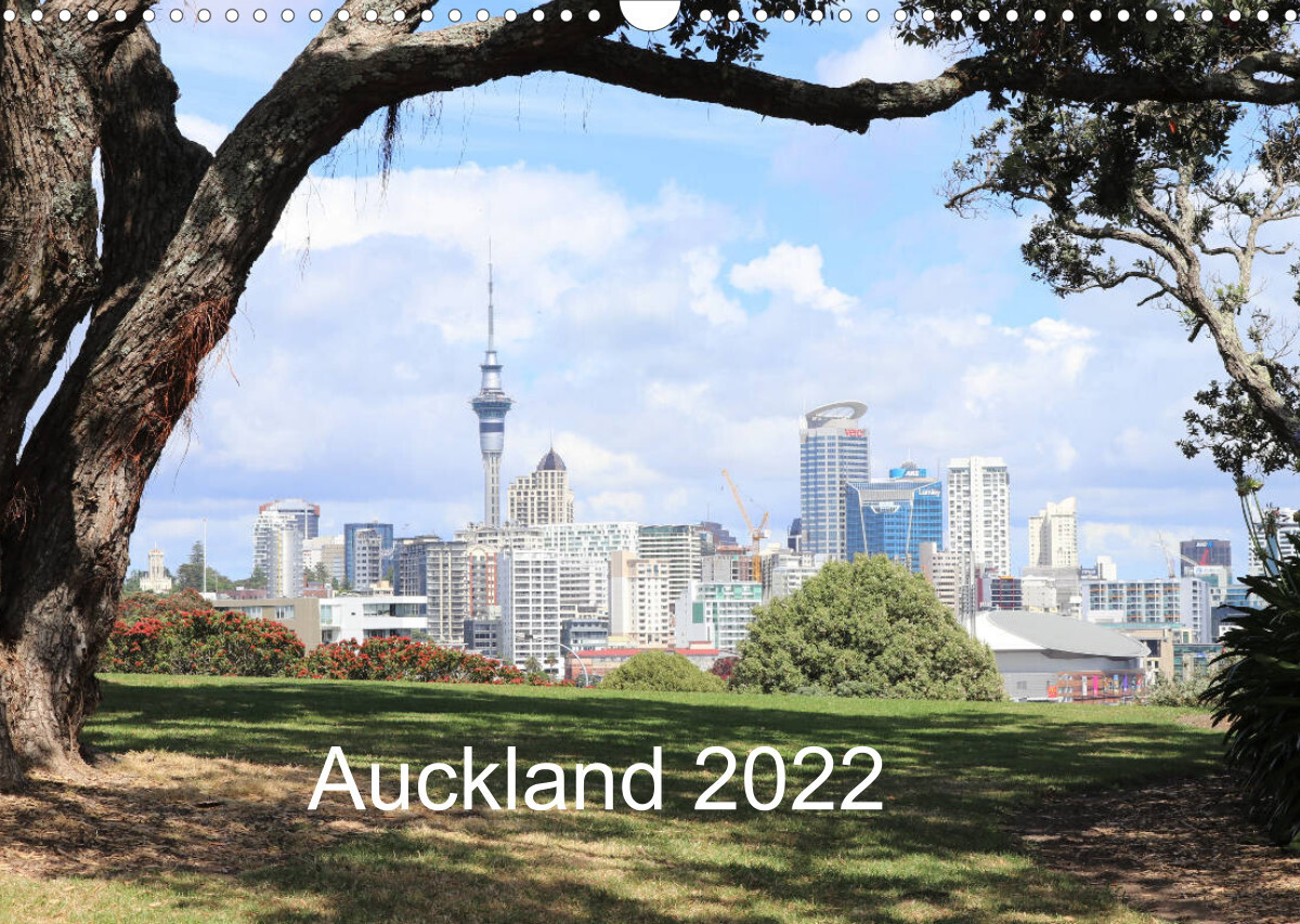Auckland 2022 (Wandkalender 2022 DIN A3 quer)