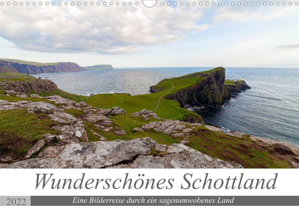 Wunderschönes Schottland - Bilderreise durch ein sagenumwobenes Land (Wandkalender 2022 DIN A3 quer)