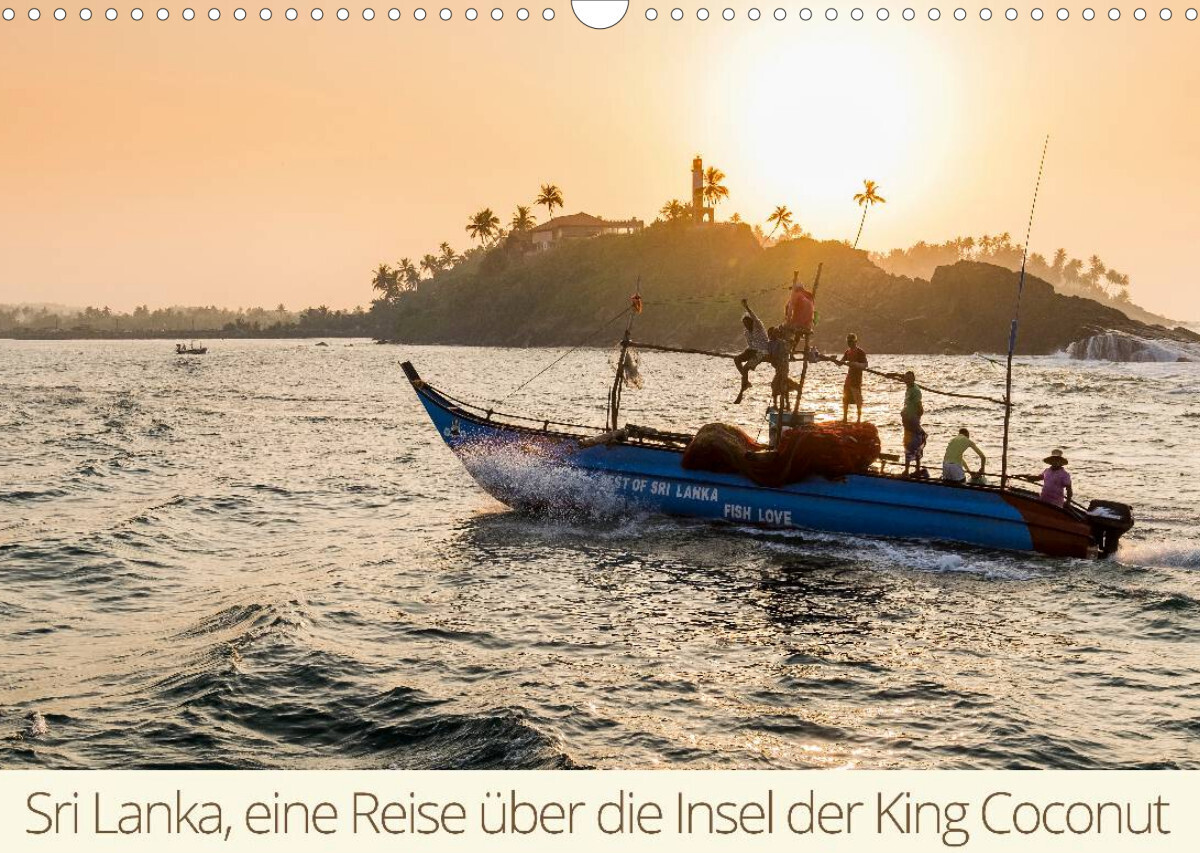 Sri Lanka, eine Reise über die Insel der King Coconut (Wandkalender 2022 DIN A3 quer)