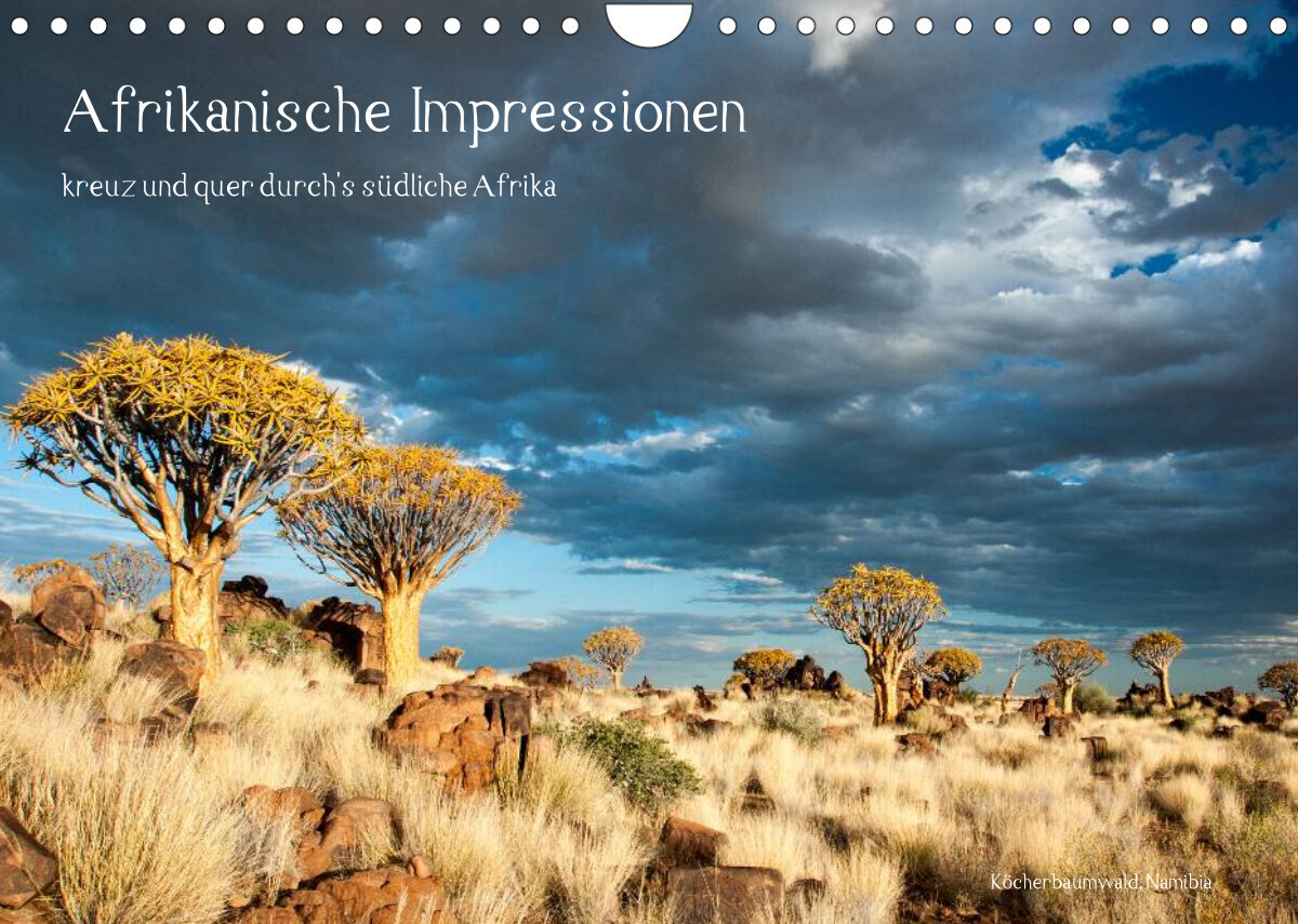 Afrikanische Impressionen (Wandkalender 2022 DIN A4 quer)