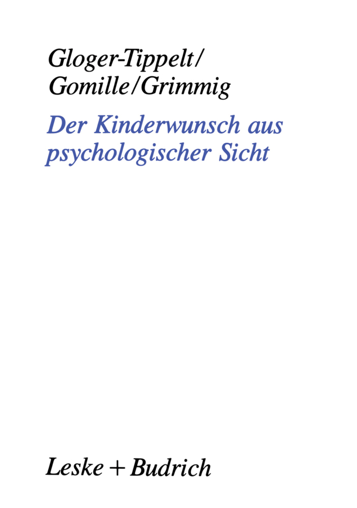 Der Kinderwunsch aus psychologischer Sicht