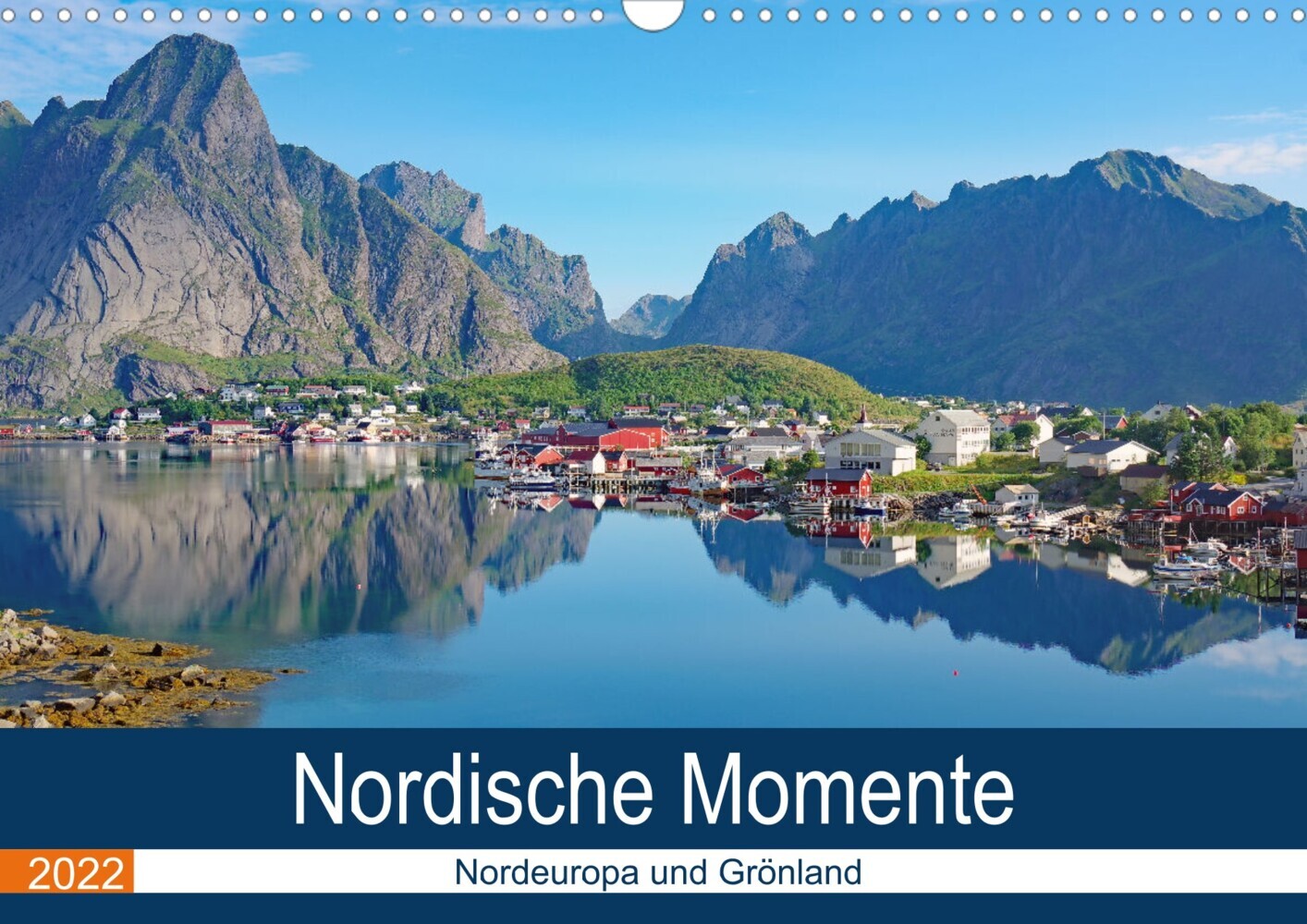 Nordische Momente (Wandkalender 2022 DIN A3 quer)