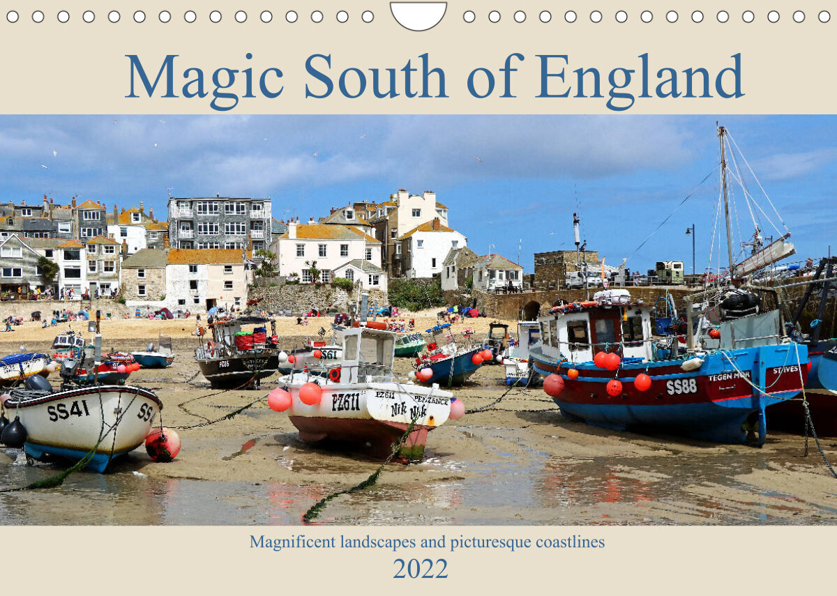 Magic South of England (Wall Calendar 2022 DIN A4 Landscape)