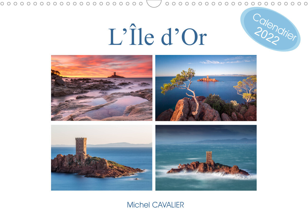 L'île d'Or (Calendrier mural 2022 DIN A3 horizontal)