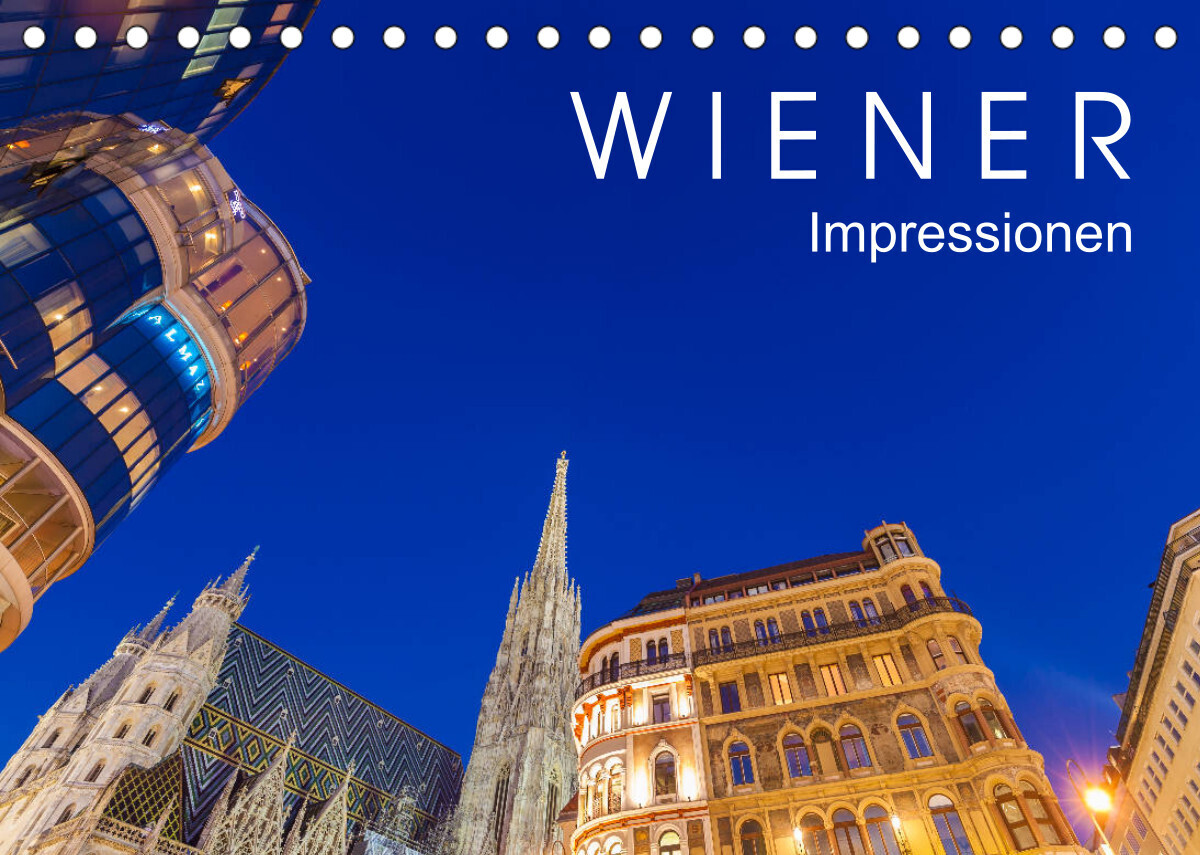 W I E N E R  Impressionen (Tischkalender 2022 DIN A5 quer)