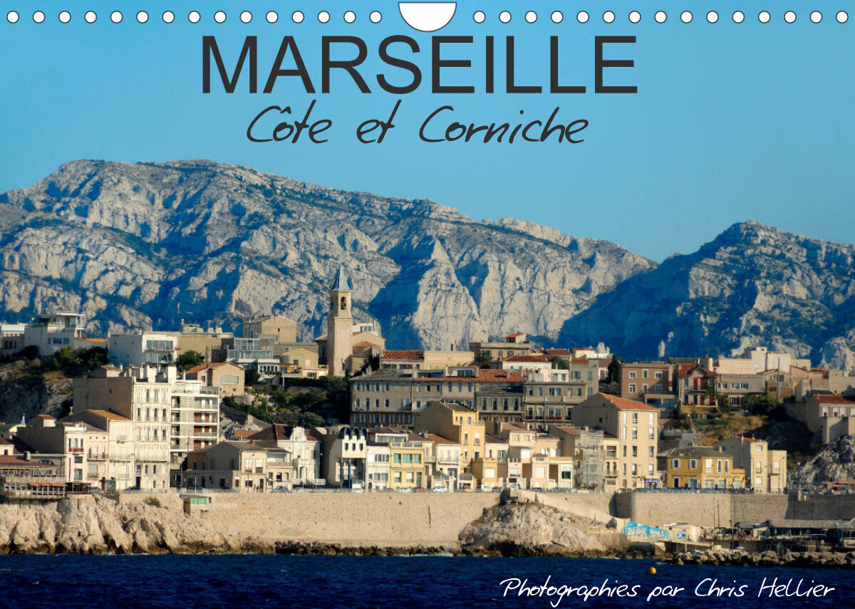 Marseille Côte et Corniche (Calendrier mural 2022 DIN A4 horizontal)