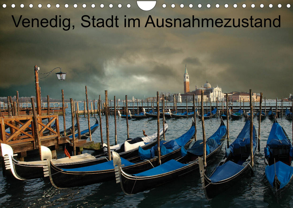 Venedig, Stadt der Masken (Wandkalender 2022 DIN A4 quer)