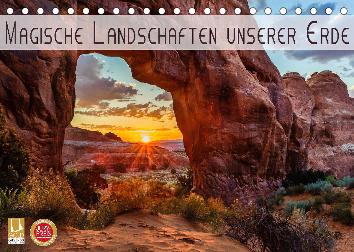 Magische Landschaften unserer Erde (Tischkalender 2022 DIN A5 quer)