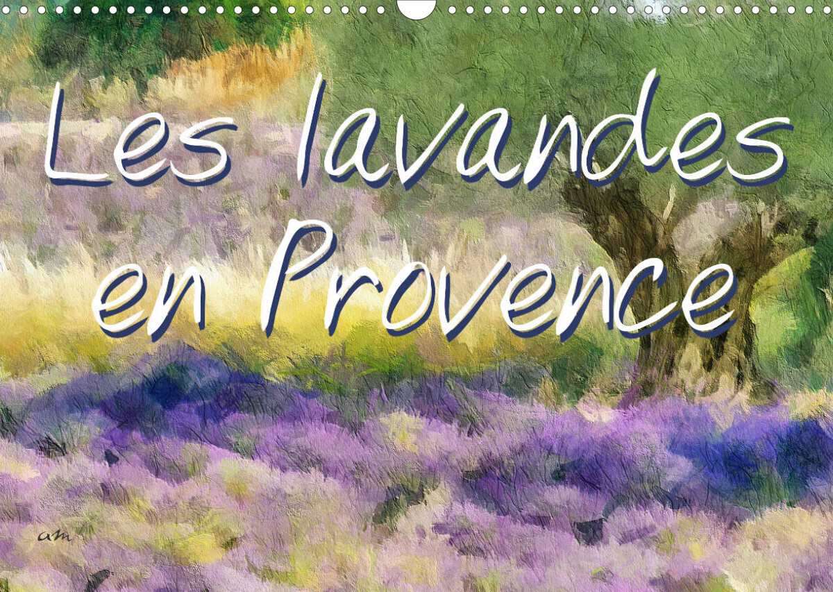 Les lavandes en Provence (Calendrier mural 2022 DIN A3 horizontal)