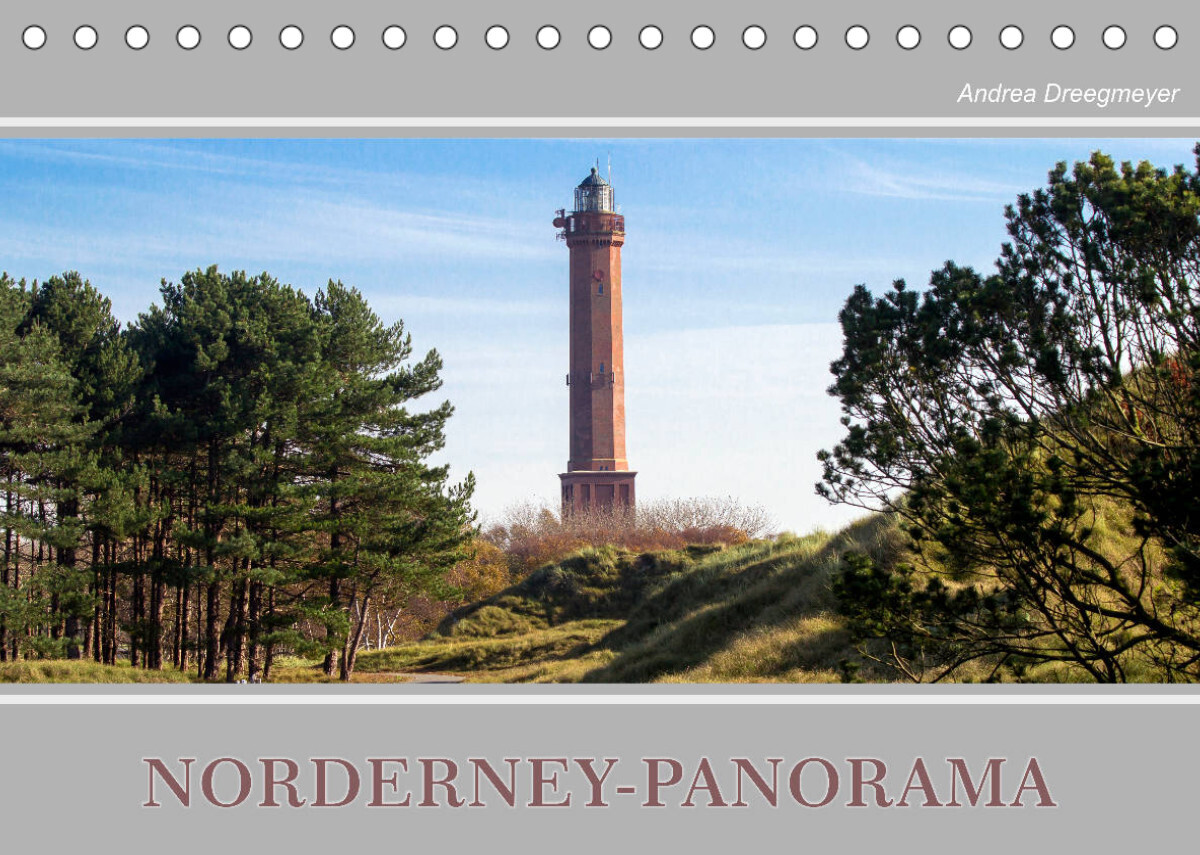Norderney-Panorama (Tischkalender 2022 DIN A5 quer)