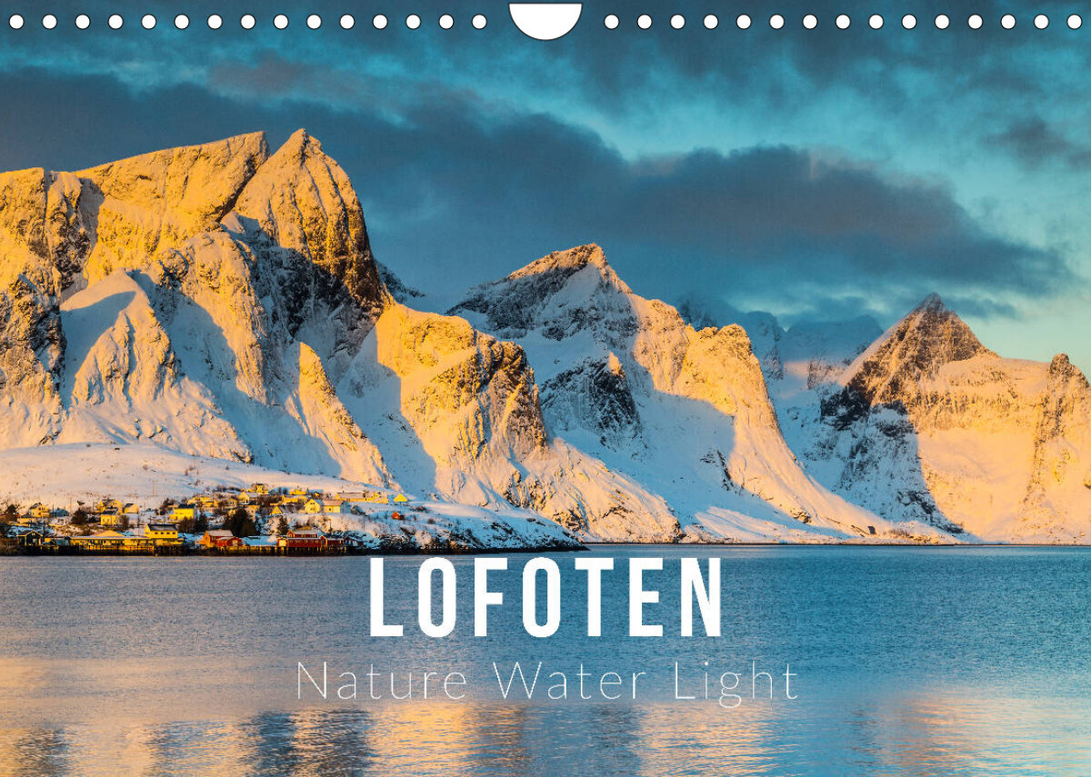 Lofoten. Nature Water Light (Wall Calendar 2022 DIN A4 Landscape)