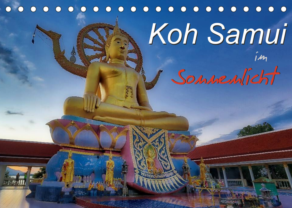 Koh Samui im Sonnenlicht (Tischkalender 2022 DIN A5 quer)