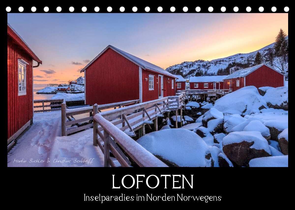 LOFOTEN - Inselparadies im Norden Norwegens (Tischkalender 2022 DIN A5 quer)