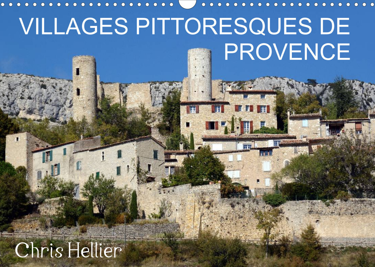 Villages Pittoresques de Provence (Calendrier mural 2022 DIN A3 horizontal)