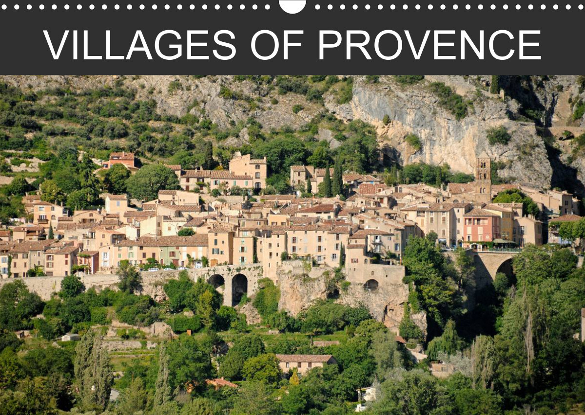 Villages of Provence (Wall Calendar 2022 DIN A3 Landscape)