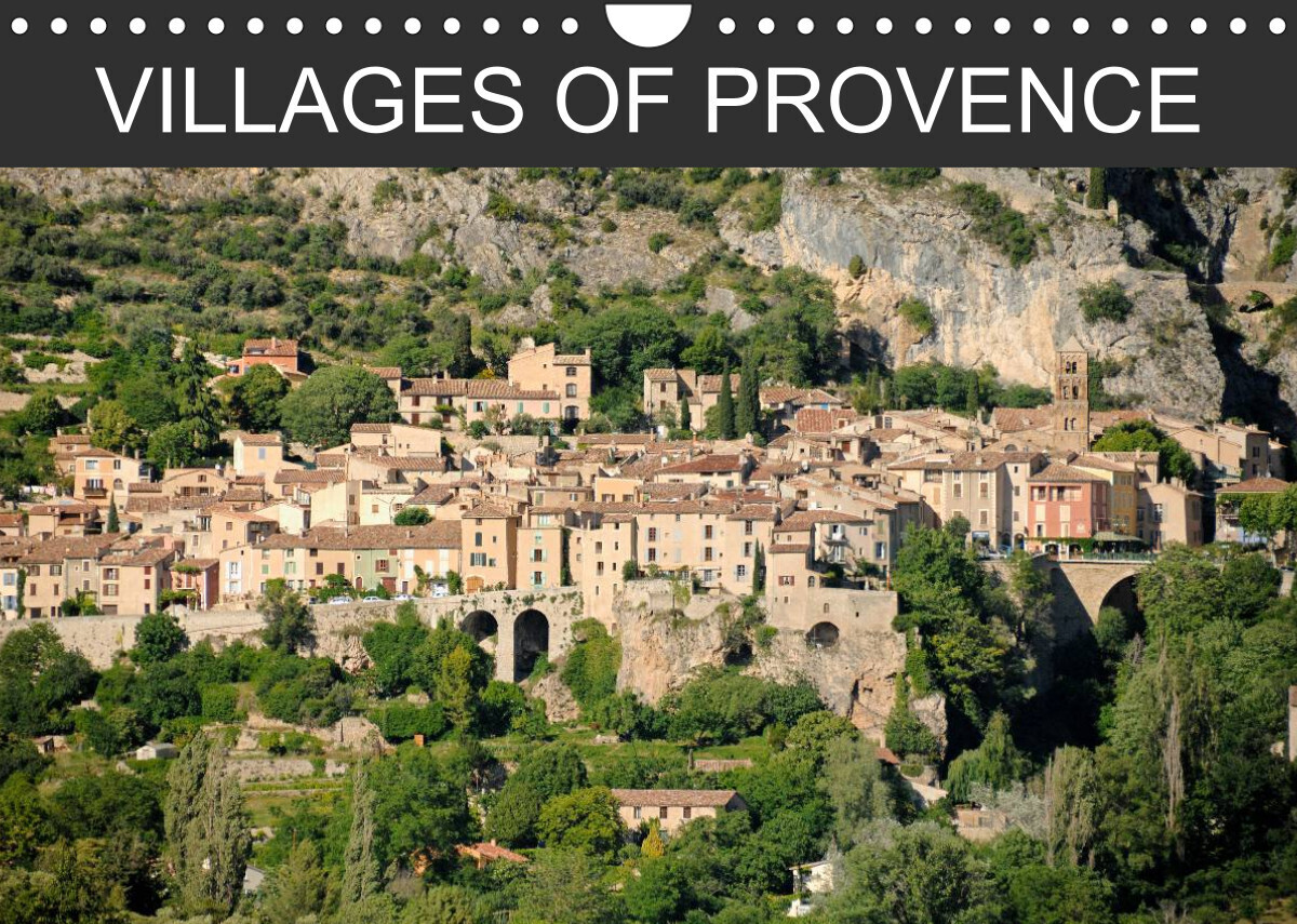 Villages of Provence (Wall Calendar 2022 DIN A4 Landscape)