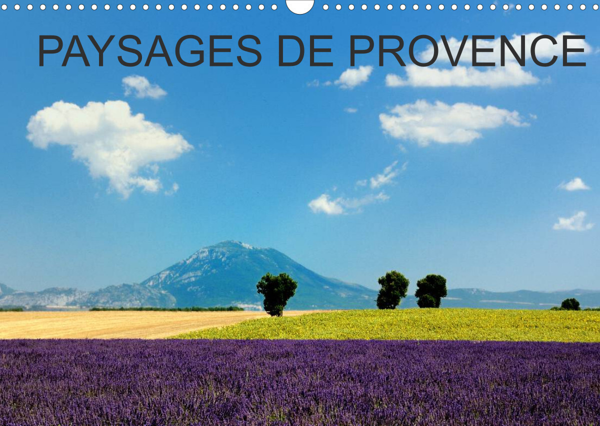 Paysages de Provence (Calendrier mural 2022 DIN A3 horizontal)