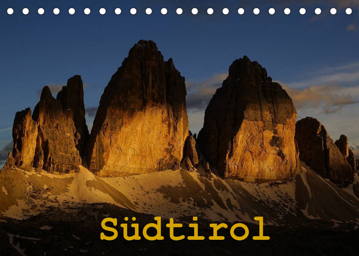Südtirol im Jahreslauf (Tischkalender 2022 DIN A5 quer)