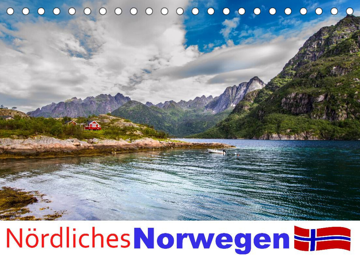 Nördliches Norwegen (Tischkalender 2022 DIN A5 quer)