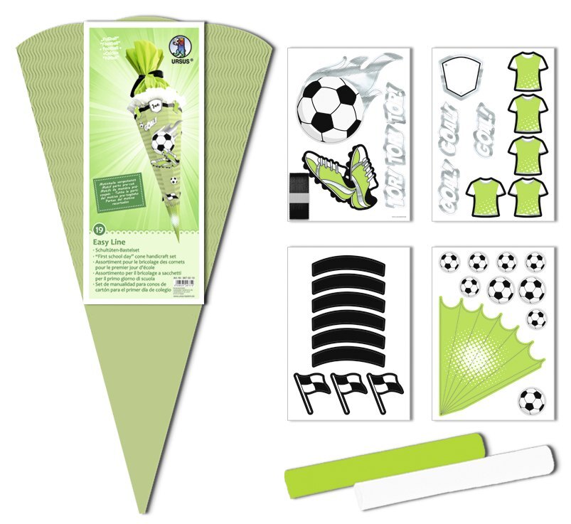 URSUS Schultüten-Bastelset Easy Line "Fußball"