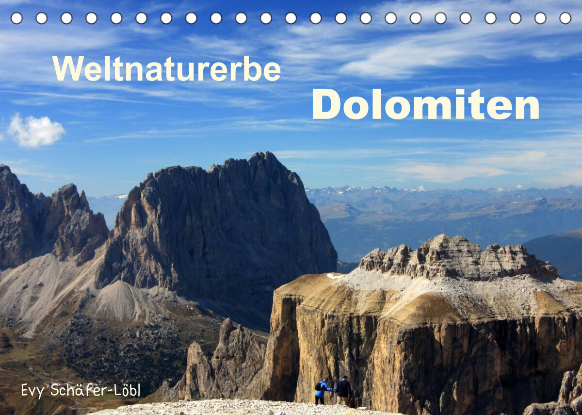 Weltnaturerbe DOLOMITEN (Tischkalender 2022 DIN A5 quer)