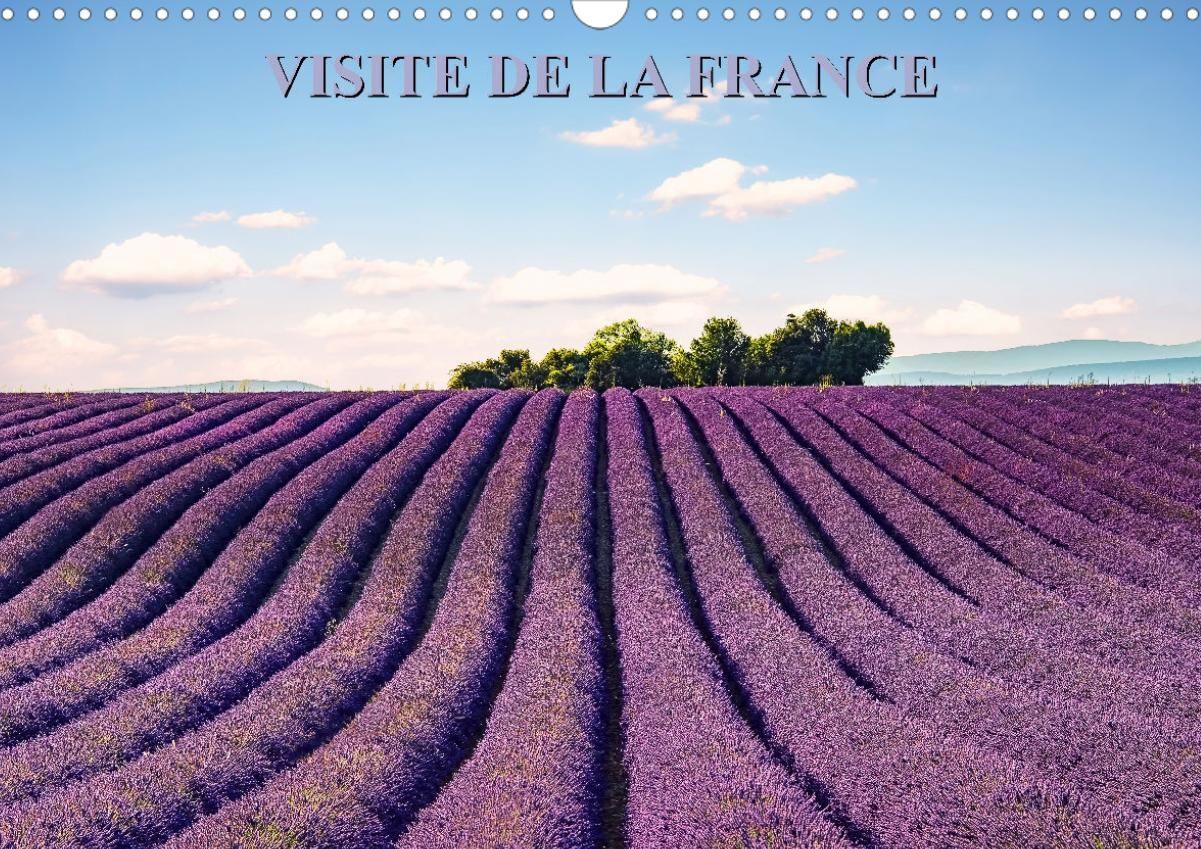 Visite de la France (Calendrier mural 2022 DIN A3 horizontal)