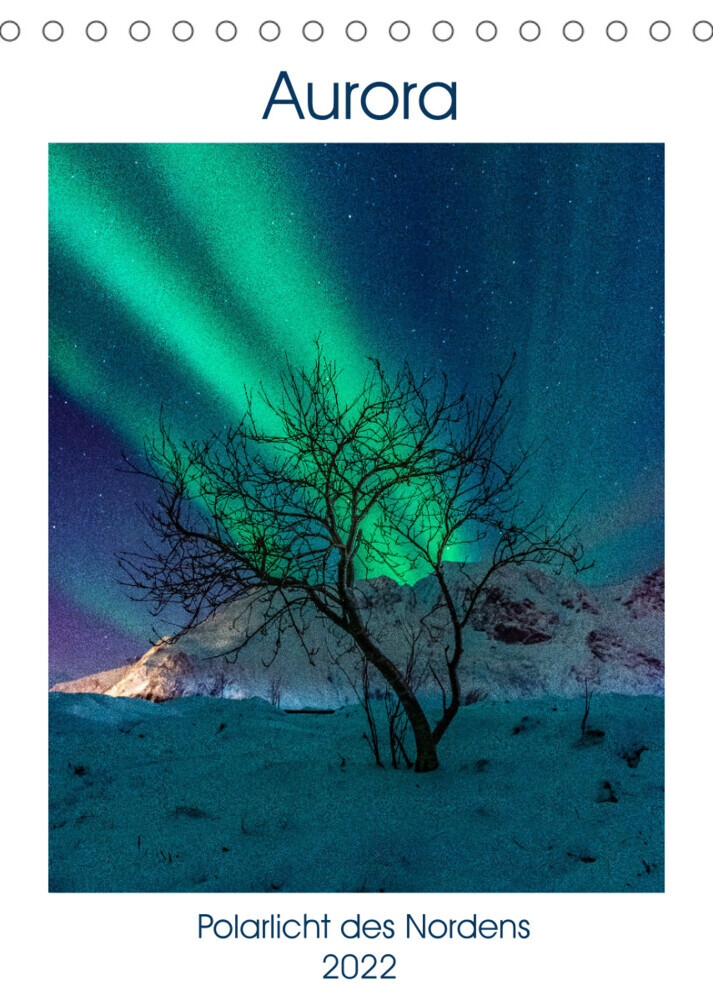 Aurora - Polarlicht des Nordens (Tischkalender 2022 DIN A5 hoch)
