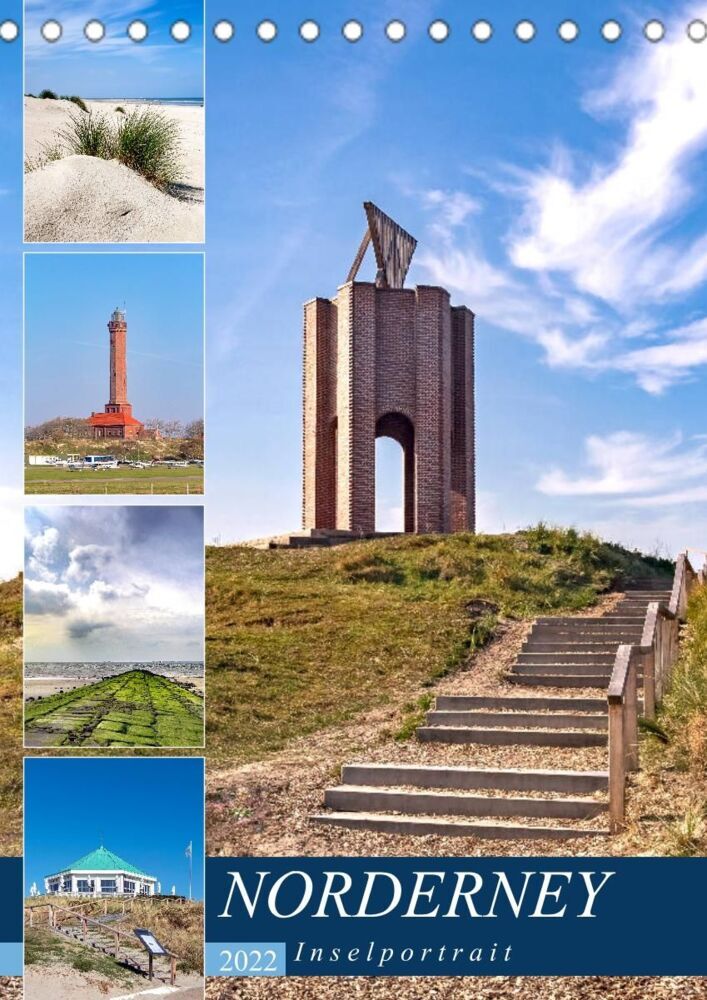 Norderney Inselportrait (Tischkalender 2022 DIN A5 hoch)