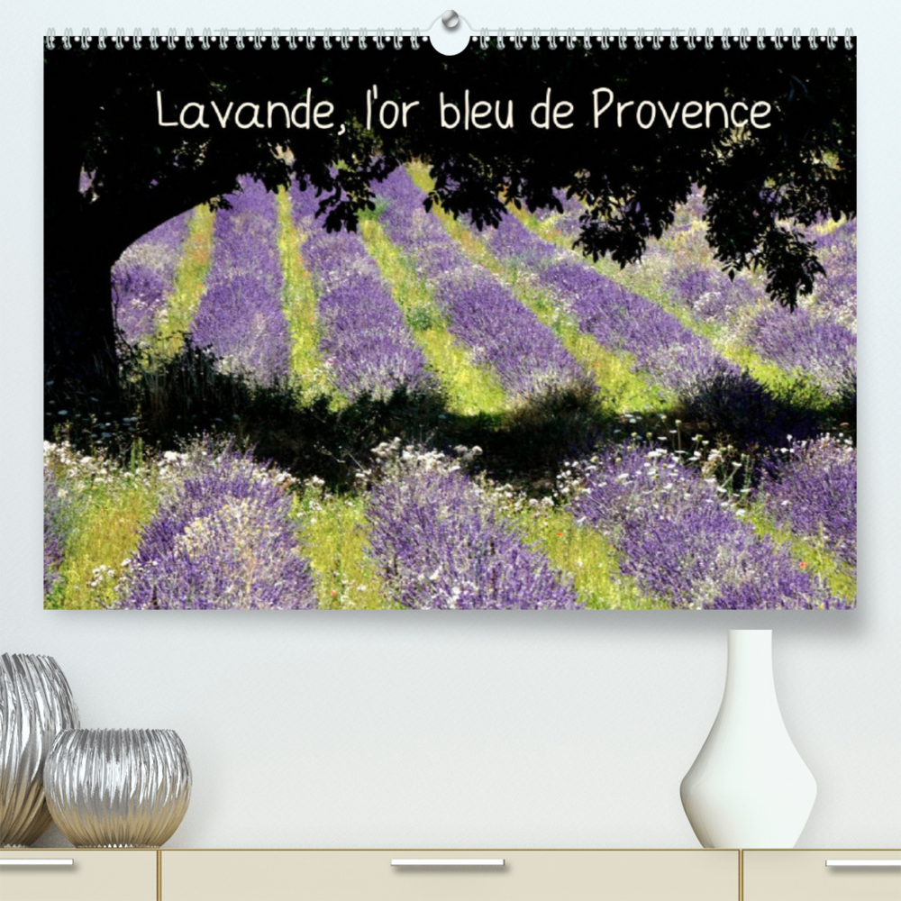 Lavande, l'or bleu de Provence (Premium, hochwertiger DIN A2 Wandkalender 2022, Kunstdruck in Hochglanz)