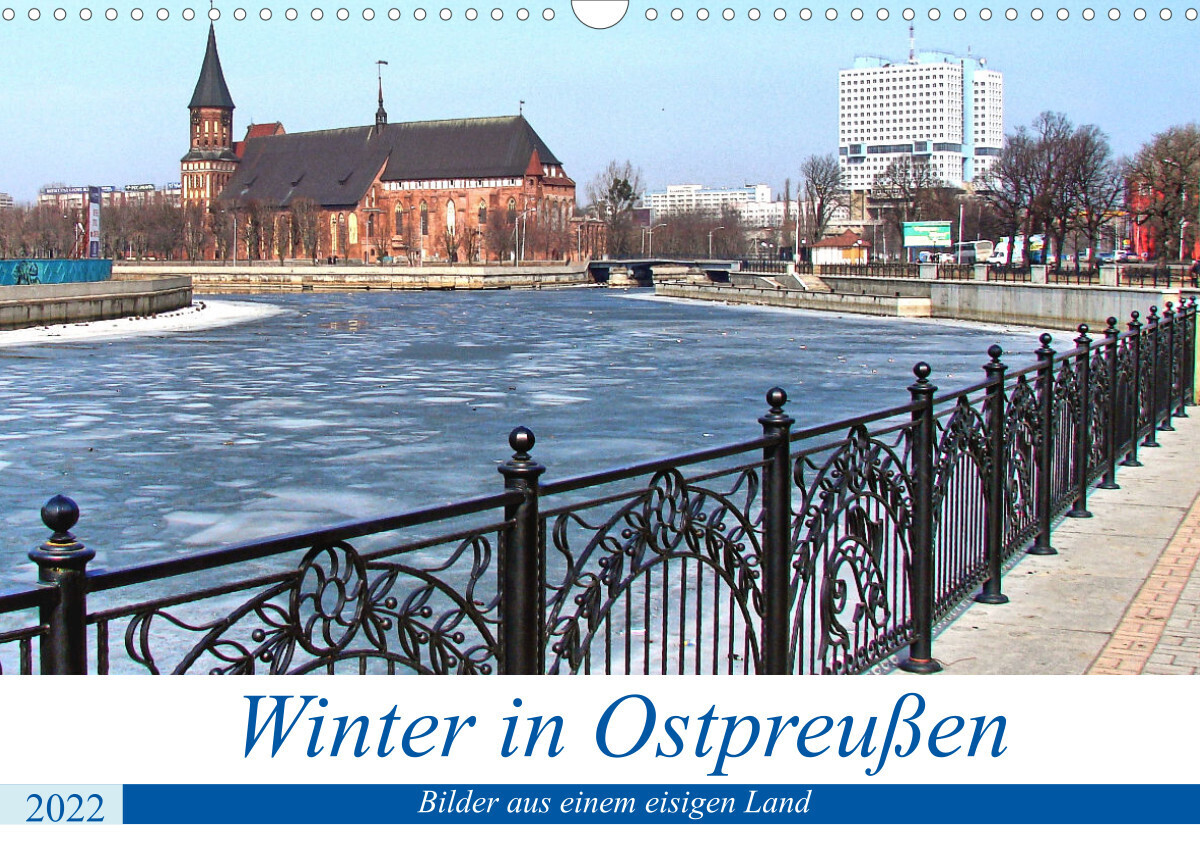 Winter in Ostpreußen - (Wandkalender 2022 DIN A3 quer)