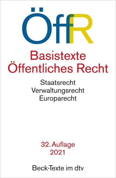 Basistexte Öffentliches Recht ÖffR