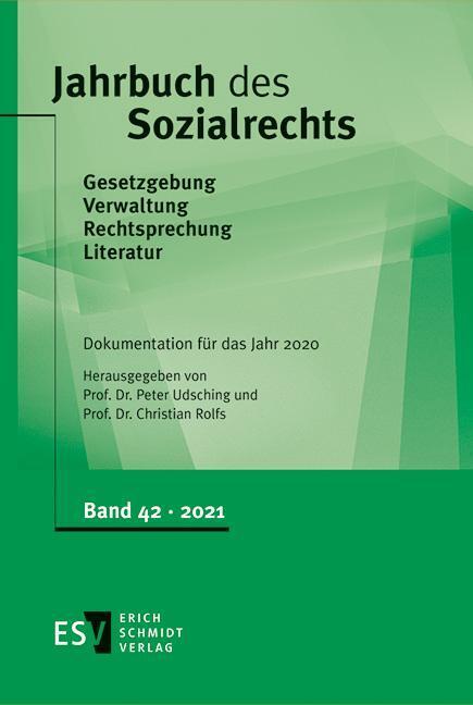 Jahrbuch des Sozialrechts -  - Dokumentation für das Jahr 2020