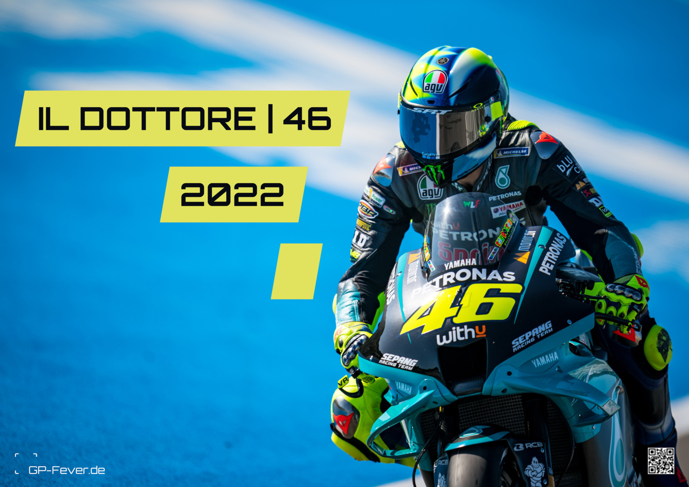 IL DOTTORE | 46 - Valentino Rossi - 2022 - Kalender | MotoGP DIN A3