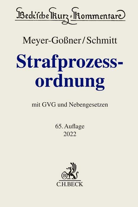 Strafprozessordnung