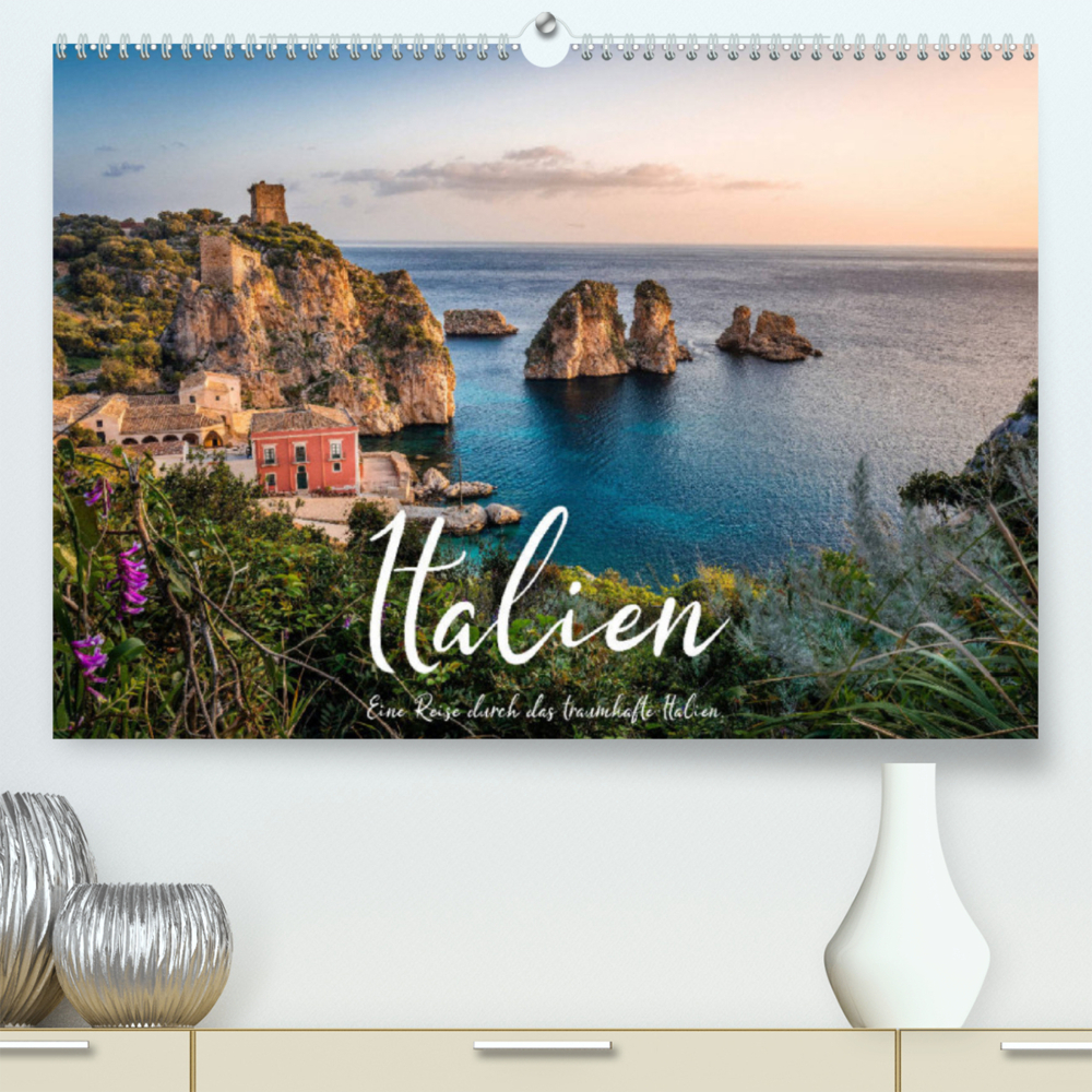 Italien - Eine Reise durch das traumhafte Italien. (Premium, hochwertiger DIN A2 Wandkalender 2022, Kunstdruck in Hochglanz)