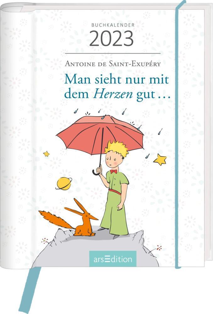 Buchkalender Man sieht nur mit dem Herzen gut ... 2023