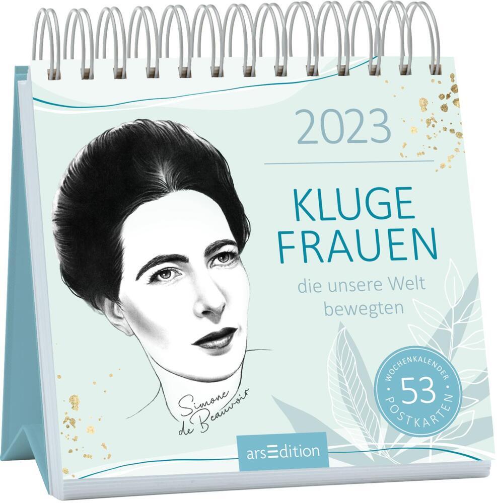 Postkartenkalender Kluge Frauen, die unsere Welt bewegten 2023