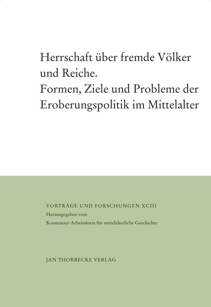 Herrschaft über fremde Völker und Reiche