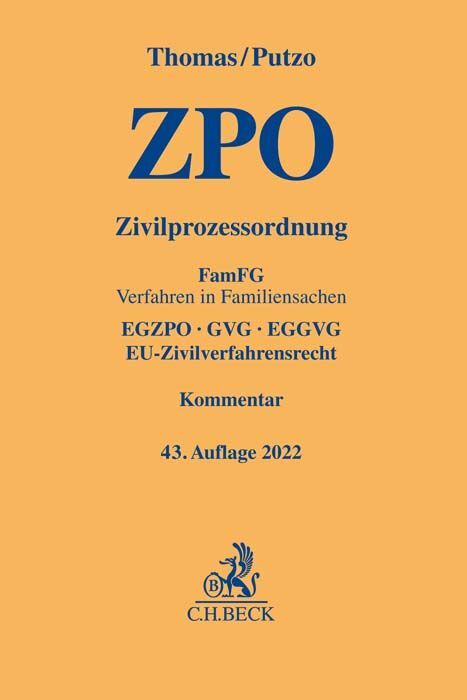 Zivilprozessordnung ZPO, Kommentar